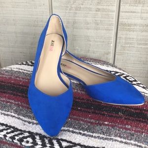 Royal Blue Flats